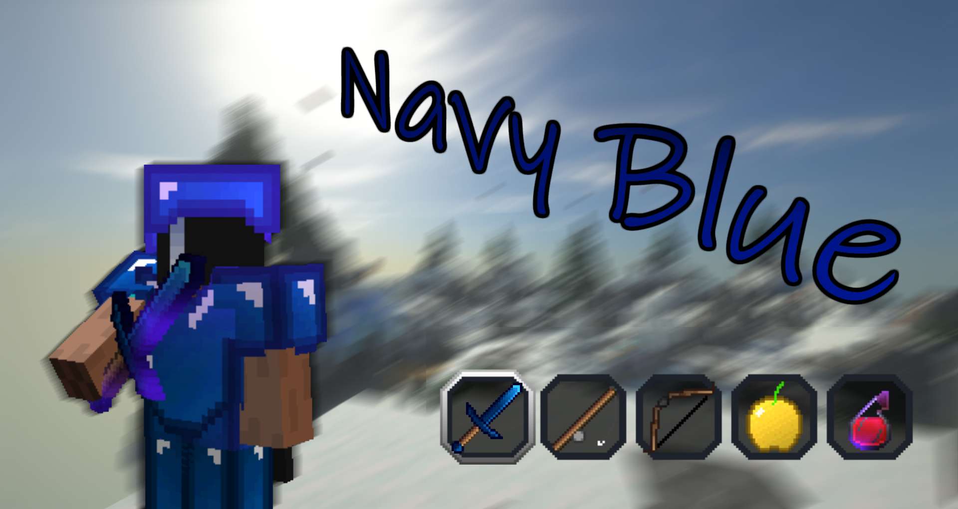 Gallery Banner for Navy Blue long swords on PvPRP